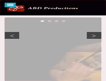 Tablet Screenshot of abdproductions.org